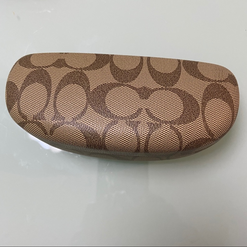 Coach glasses sunglasses case
